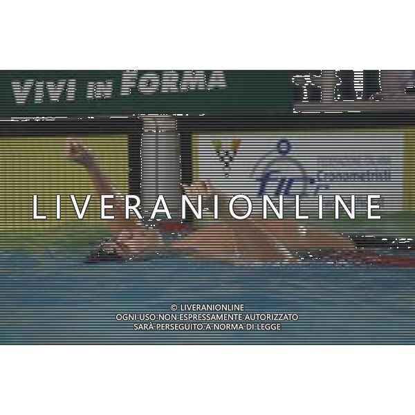 RICCIONE 30/11/2018 - Campionato Italiano Open di Nuoto in vasca corta nella foto: esultanza Proietti Colonna Alessio ©Claudio Zamagni/Agenzia Aldo Liverani / AGENZIA ALDO LIVERANI SAS