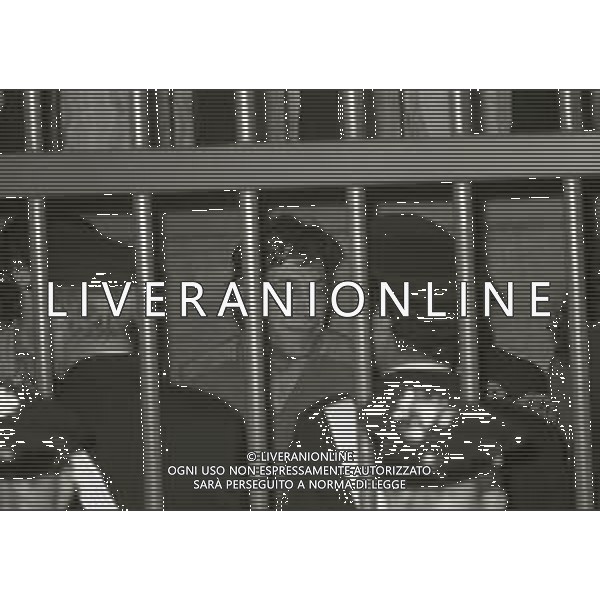 1980 MILANO-PROCESSO CORRADO ALUNNI TERRORISTA NELLA FOTO CORRADO ALUNNI AG ALDO LIVERANI SAS