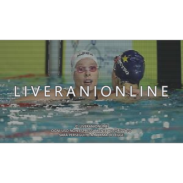 Campionato Italiano Open di nuoto vasca corta 25m Riccione (RN) - 01.12.2018 Nella Foto:Pellegrini Federica e Ferraioli Erika /Ph.Vitez-Ag. Aldo Liverani