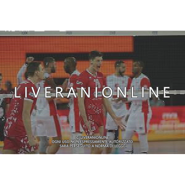 2018.12.02 CZESTOCHOWA FIVB KLUBOWE MISTRZOSTWA SWIATA W PILCE SIATKOWEJ MEZCZYZN CUCINE LUBE CIVITANOVA - TRENTINO VOLLEY NZ LISINAC SRECKO FOT GRZEGORZ LYKO / FOKUSMEDIA.COM.PL / NEWSPIX.PL --- Newspix.pl *** Local Caption *** www.newspix.pl mail us: info@newspix.pl call us: 0048 022 23 22 222 --- Polish Picture Agency by Ringier Axel Springer Poland / AGENZIA ALDO LIVERANI SAS - ITALY ONLY EDITORIAL USE ONLY - Cucine Lube Civitanova - Trentino Volley, Finale Mondiale per club Czestochowa Polonia 02.12.2018