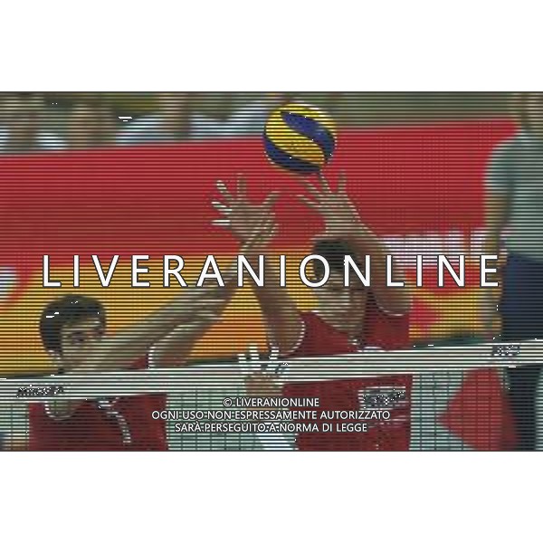 2018.12.02 CZESTOCHOWA FIVB KLUBOWE MISTRZOSTWA SWIATA W PILCE SIATKOWEJ MEZCZYZN CUCINE LUBE CIVITANOVA - TRENTINO VOLLEY NZ LISINAC SRECKO JUANTORENA OSMANY FOT GRZEGORZ LYKO / FOKUSMEDIA.COM.PL / NEWSPIX.PL --- Newspix.pl *** Local Caption *** www.newspix.pl mail us: info@newspix.pl call us: 0048 022 23 22 222 --- Polish Picture Agency by Ringier Axel Springer Poland / AGENZIA ALDO LIVERANI SAS - ITALY ONLY EDITORIAL USE ONLY - Cucine Lube Civitanova - Trentino Volley, Finale Mondiale per club Czestochowa Polonia 02.12.2018