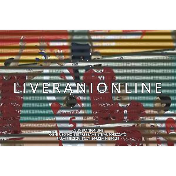 2018.12.02 CZESTOCHOWA FIVB KLUBOWE MISTRZOSTWA SWIATA W PILCE SIATKOWEJ MEZCZYZN CUCINE LUBE CIVITANOVA - TRENTINO VOLLEY NZ LISINAC SRECKO JUANTORENA OSMANY FOT GRZEGORZ LYKO / FOKUSMEDIA.COM.PL / NEWSPIX.PL --- Newspix.pl *** Local Caption *** www.newspix.pl mail us: info@newspix.pl call us: 0048 022 23 22 222 --- Polish Picture Agency by Ringier Axel Springer Poland / AGENZIA ALDO LIVERANI SAS - ITALY ONLY EDITORIAL USE ONLY - Cucine Lube Civitanova - Trentino Volley, Finale Mondiale per club Czestochowa Polonia 02.12.2018