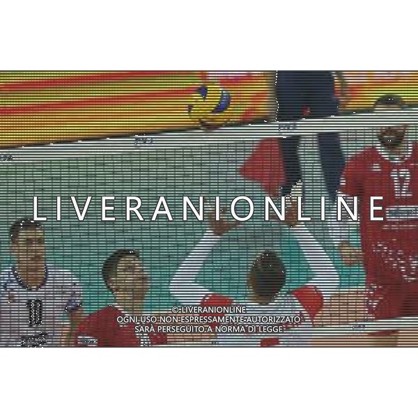 2018.12.02 CZESTOCHOWA FIVB KLUBOWE MISTRZOSTWA SWIATA W PILCE SIATKOWEJ MEZCZYZN CUCINE LUBE CIVITANOVA - TRENTINO VOLLEY NZ LISINAC SRECKO JUANTORENA OSMANY FOT GRZEGORZ LYKO / FOKUSMEDIA.COM.PL / NEWSPIX.PL --- Newspix.pl *** Local Caption *** www.newspix.pl mail us: info@newspix.pl call us: 0048 022 23 22 222 --- Polish Picture Agency by Ringier Axel Springer Poland / AGENZIA ALDO LIVERANI SAS - ITALY ONLY EDITORIAL USE ONLY - Cucine Lube Civitanova - Trentino Volley, Finale Mondiale per club Czestochowa Polonia 02.12.2018