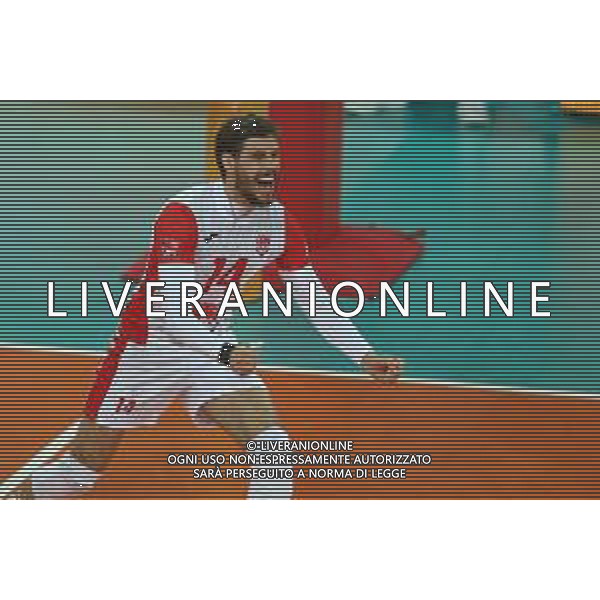 2018.12.02 CZESTOCHOWA FIVB KLUBOWE MISTRZOSTWA SWIATA W PILCE SIATKOWEJ MEZCZYZN CUCINE LUBE CIVITANOVA - TRENTINO VOLLEY NZ REZENDE BRUNO MOSSA FOT GRZEGORZ LYKO / FOKUSMEDIA.COM.PL / NEWSPIX.PL --- Newspix.pl *** Local Caption *** www.newspix.pl mail us: info@newspix.pl call us: 0048 022 23 22 222 --- Polish Picture Agency by Ringier Axel Springer Poland / AGENZIA ALDO LIVERANI SAS - ITALY ONLY EDITORIAL USE ONLY - Cucine Lube Civitanova - Trentino Volley, Finale Mondiale per club Czestochowa Polonia 02.12.2018