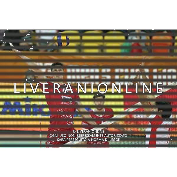 2018.12.02 CZESTOCHOWA FIVB KLUBOWE MISTRZOSTWA SWIATA W PILCE SIATKOWEJ MEZCZYZN CUCINE LUBE CIVITANOVA - TRENTINO VOLLEY NZ LISINAC SRECKO FOT GRZEGORZ LYKO / FOKUSMEDIA.COM.PL / NEWSPIX.PL --- Newspix.pl *** Local Caption *** www.newspix.pl mail us: info@newspix.pl call us: 0048 022 23 22 222 --- Polish Picture Agency by Ringier Axel Springer Poland / AGENZIA ALDO LIVERANI SAS - ITALY ONLY EDITORIAL USE ONLY - Cucine Lube Civitanova - Trentino Volley, Finale Mondiale per club Czestochowa Polonia 02.12.2018