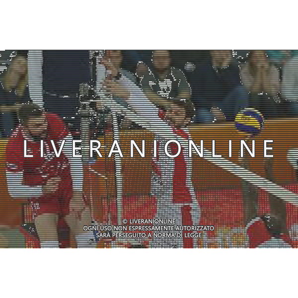 2018.12.02 CZESTOCHOWA FIVB KLUBOWE MISTRZOSTWA SWIATA W PILCE SIATKOWEJ MEZCZYZN CUCINE LUBE CIVITANOVA - TRENTINO VOLLEY NZ KOVACEVIC UROS FOT GRZEGORZ LYKO / FOKUSMEDIA.COM.PL / NEWSPIX.PL --- Newspix.pl *** Local Caption *** www.newspix.pl mail us: info@newspix.pl call us: 0048 022 23 22 222 --- Polish Picture Agency by Ringier Axel Springer Poland / AGENZIA ALDO LIVERANI SAS - ITALY ONLY EDITORIAL USE ONLY - Cucine Lube Civitanova - Trentino Volley, Finale Mondiale per club Czestochowa Polonia 02.12.2018