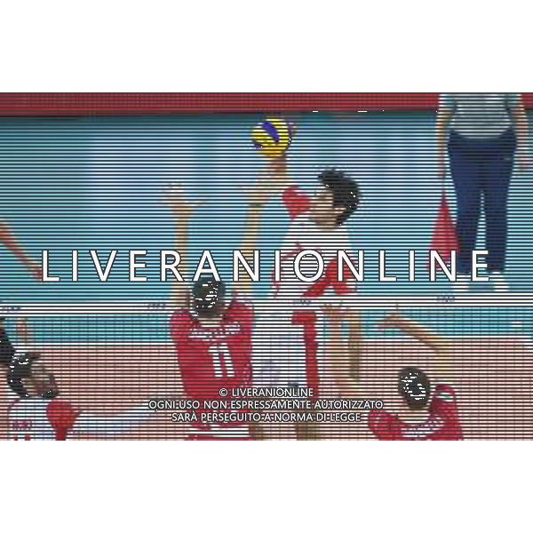2018.12.02 Czestochowa Siatkowka FIVB Klubowe Mistrzostwa Swiata w Pilce Siatkowej Mezczyzn Polska 2018 Final Cucine Lube Civitanova - Trentino Volley N/z Dragan Stankovic Foto Lukasz Sobala / Press Focus 2018.12.02 Czestochowa Volleyball Mens Club World Championship Poland 2018 Final Cucine Lube Civitanova - Trentino Volley Dragan Stankovic Credit: Lukasz Sobala / Press Focus / NEWSPIX.PL --- Newspix.pl *** Local Caption *** www.newspix.pl mail us: info@newspix.pl call us: 0048 022 23 22 222 --- Polish Picture Agency by Ringier Axel Springer Poland / AGENZIA ALDO LIVERANI SAS - ITALY ONLY EDITORIAL USE ONLY - Cucine Lube Civitanova - Trentino Volley, Finale Mondiale per club Czestochowa Polonia 02.12.2018