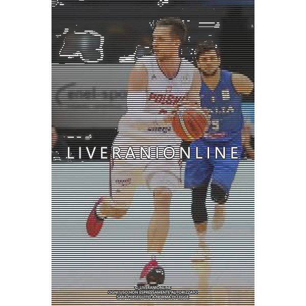 2018.12.02 Gdansk Mecz kwalifikacyjny do Mistrzostw Swiata Chiny 2019 Polska - Wlochy N/z Mateusz Ponitka Foto Piotr Matusewicz / PressFocus 2018.12.02 Gdansk Basketball Qualification match World Cup China 2019 Poland - Italy Mateusz Ponitka Credit: Piotr Matusewicz / PressFocus / NEWSPIX.PL --- Newspix.pl *** Local Caption *** www.newspix.pl mail us: info@newspix.pl call us: 0048 022 23 22 222 --- Polish Picture Agency by Ringier Axel Springer Poland / AGENZIA ALDO LIVERANI SAS - ITALY ONLY EDITORIAL USE ONLY - Polonia - Italia, Basket maschile qualificazione al Mondiale Cina 2019 - Gdansk Polonia 02.12.2018