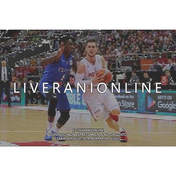 2018.12.02 Gdansk Mecz kwalifikacyjny do Mistrzostw Swiata Chiny 2019 Polska - Wlochy N/z Mateusz Ponitka Foto Piotr Matusewicz / PressFocus 2018.12.02 Gdansk Basketball Qualification match World Cup China 2019 Poland - Italy Mateusz Ponitka Credit: Piotr Matusewicz / PressFocus / NEWSPIX.PL --- Newspix.pl *** Local Caption *** www.newspix.pl mail us: info@newspix.pl call us: 0048 022 23 22 222 --- Polish Picture Agency by Ringier Axel Springer Poland / AGENZIA ALDO LIVERANI SAS - ITALY ONLY EDITORIAL USE ONLY - Polonia - Italia, Basket maschile qualificazione al Mondiale Cina 2019 - Gdansk Polonia 02.12.2018