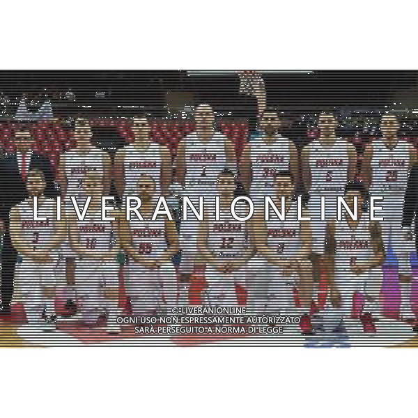 02.12.2018. GDANSK, ERGO ARENA, KOSZYKOWKA MEZCZYZN (BASKETBALL) KWALIFIKACJE MISTRZOSTW SWIATA FIBA BASKETBALL WORLD CUP FIBA 2019 (FIBA WORLD CUP 2019 QUALIFIERS) MECZ POLSKA - WLOCHY (GAME POLAND - ITALY) FORMAZIONE POLONIA NZ REPREZENTACJA POLSKIMICHAL SOKOLOWSKI, LUKASZ KOLENDA, LUKASZ KOSZAREK, ADAM WACZYNSKI, MATEUSZ PONITKA, A.J. SLAUGHTER, KAROL GRUSZECKI, MACIEJ LAMPE, ADAM HRYCANIUK, AARON CEL, MICHAL NOWAKOWSKI FOTO TADEUSZ SKWIOT / CYFRASPORT / NEWSPIX.PL --- Newspix.pl *** Local Caption *** www.newspix.pl mail us: info@newspix.pl call us: 0048 022 23 22 222 --- Polish Picture Agency by Ringier Axel Springer Poland / AGENZIA ALDO LIVERANI SAS - ITALY ONLY EDITORIAL USE ONLY - Polonia - Italia, Basket maschile qualificazione al Mondiale Cina 2019 - Gdansk Polonia 02.12.2018