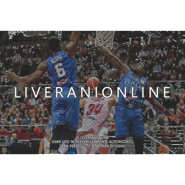 02.12.2018. GDANSK, ERGO ARENA, KOSZYKOWKA MEZCZYZN (BASKETBALL) KWALIFIKACJE MISTRZOSTW SWIATA FIBA BASKETBALL WORLD CUP FIBA 2019 (FIBA WORLD CUP 2019 QUALIFIERS) MECZ POLSKA - WLOCHY (GAME POLAND - ITALY) NZ ADAM HRYCANIUK, PAUL BILIGHA, AWUDU ABASS FOTO TADEUSZ SKWIOT / CYFRASPORT / NEWSPIX.PL --- Newspix.pl *** Local Caption *** www.newspix.pl mail us: info@newspix.pl call us: 0048 022 23 22 222 --- Polish Picture Agency by Ringier Axel Springer Poland / AGENZIA ALDO LIVERANI SAS - ITALY ONLY EDITORIAL USE ONLY - Polonia - Italia, Basket maschile qualificazione al Mondiale Cina 2019 - Gdansk Polonia 02.12.2018