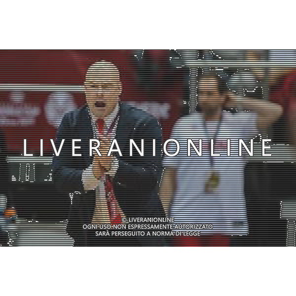 02.12.2018. GDANSK, ERGO ARENA, KOSZYKOWKA MEZCZYZN (BASKETBALL) KWALIFIKACJE MISTRZOSTW SWIATA FIBA BASKETBALL WORLD CUP FIBA 2019 (FIBA WORLD CUP 2019 QUALIFIERS) MECZ POLSKA - WLOCHY (GAME POLAND - ITALY) NZ MIKE TAYLOR TRENER (HEAD COATCH) FOTO TADEUSZ SKWIOT / CYFRASPORT / NEWSPIX.PL --- Newspix.pl *** Local Caption *** www.newspix.pl mail us: info@newspix.pl call us: 0048 022 23 22 222 --- Polish Picture Agency by Ringier Axel Springer Poland / AGENZIA ALDO LIVERANI SAS - ITALY ONLY EDITORIAL USE ONLY - Polonia - Italia, Basket maschile qualificazione al Mondiale Cina 2019 - Gdansk Polonia 02.12.2018