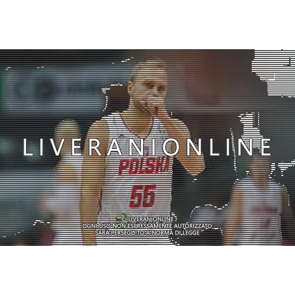 02.12.2018. GDANSK, ERGO ARENA, KOSZYKOWKA MEZCZYZN (BASKETBALL) KWALIFIKACJE MISTRZOSTW SWIATA FIBA BASKETBALL WORLD CUP FIBA 2019 (FIBA WORLD CUP 2019 QUALIFIERS) MECZ POLSKA - WLOCHY (GAME POLAND - ITALY) NZ LUKASZ KOSZAREK FOTO TADEUSZ SKWIOT / CYFRASPORT / NEWSPIX.PL --- Newspix.pl *** Local Caption *** www.newspix.pl mail us: info@newspix.pl call us: 0048 022 23 22 222 --- Polish Picture Agency by Ringier Axel Springer Poland / AGENZIA ALDO LIVERANI SAS - ITALY ONLY EDITORIAL USE ONLY - Polonia - Italia, Basket maschile qualificazione al Mondiale Cina 2019 - Gdansk Polonia 02.12.2018
