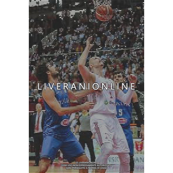 02.12.2018. GDANSK, ERGO ARENA, KOSZYKOWKA MEZCZYZN (BASKETBALL) KWALIFIKACJE MISTRZOSTW SWIATA FIBA BASKETBALL WORLD CUP FIBA 2019 (FIBA WORLD CUP 2019 QUALIFIERS) MECZ POLSKA - WLOCHY (GAME POLAND - ITALY) NZ MACIEJ LAMPE, LUCA VITALI FOTO TADEUSZ SKWIOT / CYFRASPORT / NEWSPIX.PL --- Newspix.pl *** Local Caption *** www.newspix.pl mail us: info@newspix.pl call us: 0048 022 23 22 222 --- Polish Picture Agency by Ringier Axel Springer Poland / AGENZIA ALDO LIVERANI SAS - ITALY ONLY EDITORIAL USE ONLY - Polonia - Italia, Basket maschile qualificazione al Mondiale Cina 2019 - Gdansk Polonia 02.12.2018