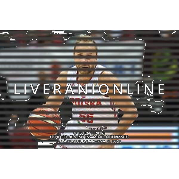 02.12.2018. GDANSK, ERGO ARENA, KOSZYKOWKA MEZCZYZN (BASKETBALL) KWALIFIKACJE MISTRZOSTW SWIATA FIBA BASKETBALL WORLD CUP FIBA 2019 (FIBA WORLD CUP 2019 QUALIFIERS) MECZ POLSKA - WLOCHY (GAME POLAND - ITALY) NZ LUKASZ KOSZAREK FOTO TADEUSZ SKWIOT / CYFRASPORT / NEWSPIX.PL --- Newspix.pl *** Local Caption *** www.newspix.pl mail us: info@newspix.pl call us: 0048 022 23 22 222 --- Polish Picture Agency by Ringier Axel Springer Poland / AGENZIA ALDO LIVERANI SAS - ITALY ONLY EDITORIAL USE ONLY - Polonia - Italia, Basket maschile qualificazione al Mondiale Cina 2019 - Gdansk Polonia 02.12.2018