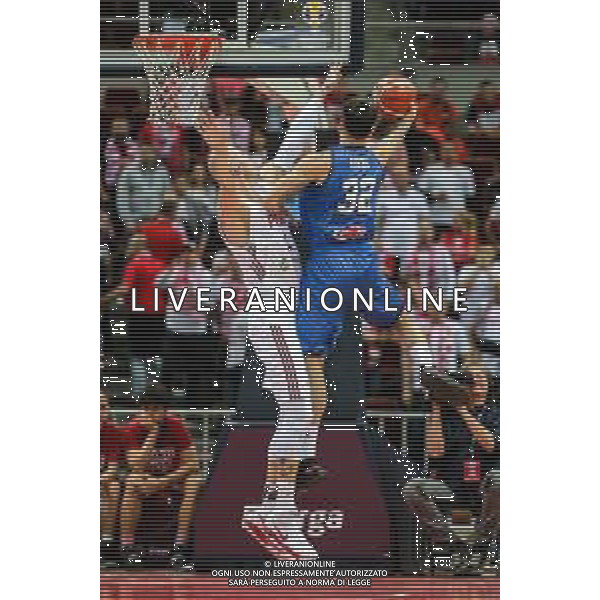 02.12.2018. GDANSK, ERGO ARENA, KOSZYKOWKA MEZCZYZN (BASKETBALL) KWALIFIKACJE MISTRZOSTW SWIATA FIBA BASKETBALL WORLD CUP FIBA 2019 (FIBA WORLD CUP 2019 QUALIFIERS) MECZ POLSKA - WLOCHY (GAME POLAND - ITALY) NZ MACIEJ LAMPE, CHRISTIAN BURNS FOTO TADEUSZ SKWIOT / CYFRASPORT / NEWSPIX.PL --- Newspix.pl *** Local Caption *** www.newspix.pl mail us: info@newspix.pl call us: 0048 022 23 22 222 --- Polish Picture Agency by Ringier Axel Springer Poland / AGENZIA ALDO LIVERANI SAS - ITALY ONLY EDITORIAL USE ONLY - Polonia - Italia, Basket maschile qualificazione al Mondiale Cina 2019 - Gdansk Polonia 02.12.2018