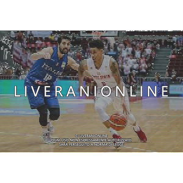 02.12.2018. GDANSK, ERGO ARENA, KOSZYKOWKA MEZCZYZN (BASKETBALL) KWALIFIKACJE MISTRZOSTW SWIATA FIBA BASKETBALL WORLD CUP FIBA 2019 (FIBA WORLD CUP 2019 QUALIFIERS) MECZ POLSKA - WLOCHY (GAME POLAND - ITALY) NZ ARIEL FILLOY, A.J. SLAUGHTER FOTO TADEUSZ SKWIOT / CYFRASPORT / NEWSPIX.PL --- Newspix.pl *** Local Caption *** www.newspix.pl mail us: info@newspix.pl call us: 0048 022 23 22 222 --- Polish Picture Agency by Ringier Axel Springer Poland / AGENZIA ALDO LIVERANI SAS - ITALY ONLY EDITORIAL USE ONLY - Polonia - Italia, Basket maschile qualificazione al Mondiale Cina 2019 - Gdansk Polonia 02.12.2018