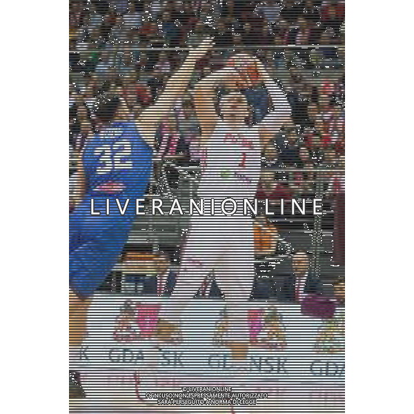 ERGO ARENA, GDANSK 02.12.2018 MISTRZOSTWA SWIATA W KOSZYKOWCE 2019 - ELIMINACJE FIBA BASKETBALL WORLD CUP CHINA 2019 - EUROPEAN QUALIFIERS POLSKA - WLOCHY POLAND - ITALY NZ MACIEJ LAMPE (1) Pawel Pietranik/NEWSPIX.pl --- Newspix.pl *** Local Caption *** www.newspix.pl mail us: info@newspix.pl call us: 0048 022 23 22 222 --- Polish Picture Agency by Ringier Axel Springer Poland / AGENZIA ALDO LIVERANI SAS - ITALY ONLY EDITORIAL USE ONLY - Polonia - Italia, Basket maschile qualificazione al Mondiale Cina 2019 - Gdansk Polonia 02.12.2018