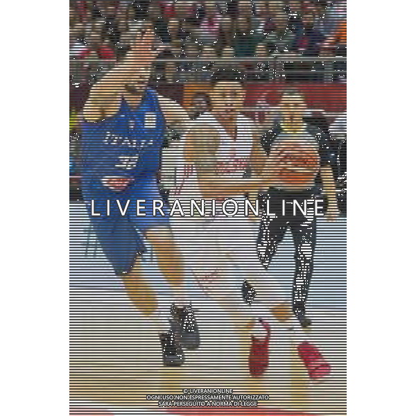 ERGO ARENA, GDANSK 02.12.2018 MISTRZOSTWA SWIATA W KOSZYKOWCE 2019 - ELIMINACJE FIBA BASKETBALL WORLD CUP CHINA 2019 - EUROPEAN QUALIFIERS POLSKA - WLOCHY POLAND - ITALY NZ A.J. SLAUGHTER (6) Pawel Pietranik/NEWSPIX.pl --- Newspix.pl *** Local Caption *** www.newspix.pl mail us: info@newspix.pl call us: 0048 022 23 22 222 --- Polish Picture Agency by Ringier Axel Springer Poland / AGENZIA ALDO LIVERANI SAS - ITALY ONLY EDITORIAL USE ONLY - Polonia - Italia, Basket maschile qualificazione al Mondiale Cina 2019 - Gdansk Polonia 02.12.2018
