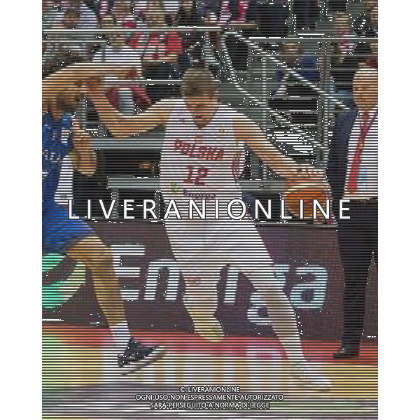 ERGO ARENA, GDANSK 02.12.2018 MISTRZOSTWA SWIATA W KOSZYKOWCE 2019 - ELIMINACJE FIBA BASKETBALL WORLD CUP CHINA 2019 - EUROPEAN QUALIFIERS POLSKA - WLOCHY POLAND - ITALY NZ ADAM WACZYNSKI (12) Pawel Pietranik/NEWSPIX.pl --- Newspix.pl *** Local Caption *** www.newspix.pl mail us: info@newspix.pl call us: 0048 022 23 22 222 --- Polish Picture Agency by Ringier Axel Springer Poland / AGENZIA ALDO LIVERANI SAS - ITALY ONLY EDITORIAL USE ONLY - Polonia - Italia, Basket maschile qualificazione al Mondiale Cina 2019 - Gdansk Polonia 02.12.2018