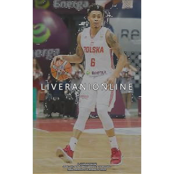ERGO ARENA, GDANSK 02.12.2018 MISTRZOSTWA SWIATA W KOSZYKOWCE 2019 - ELIMINACJE FIBA BASKETBALL WORLD CUP CHINA 2019 - EUROPEAN QUALIFIERS POLSKA - WLOCHY POLAND - ITALY NZ A.J. SLAUGHTER (6) Pawel Pietranik/NEWSPIX.pl / AGENZIA ALDO LIVERANI SAS - ITALY ONLY EDITORIAL USE ONLY - Polonia - Italia, Basket maschile qualificazione al Mondiale Cina 2019 - Gdansk Polonia 02.12.2018