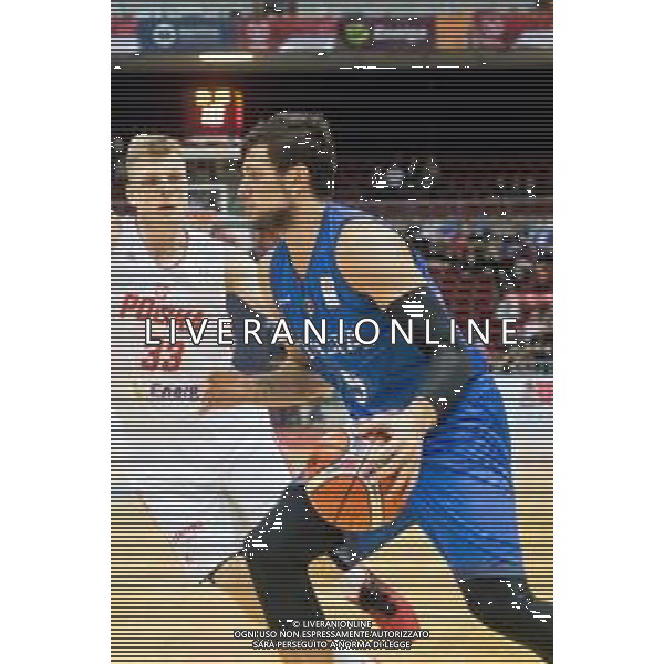 ERGO ARENA, GDANSK 02.12.2018 MISTRZOSTWA SWIATA W KOSZYKOWCE 2019 - ELIMINACJE FIBA BASKETBALL WORLD CUP CHINA 2019 - EUROPEAN QUALIFIERS POLSKA - WLOCHY POLAND - ITALY NZ KAROL GRUSZECKI (33), ALESSANDRO GENTILE (5) Pawel Pietranik/NEWSPIX.pl --- Newspix.pl *** Local Caption *** www.newspix.pl mail us: info@newspix.pl call us: 0048 022 23 22 222 --- Polish Picture Agency by Ringier Axel Springer Poland / AGENZIA ALDO LIVERANI SAS - ITALY ONLY EDITORIAL USE ONLY - Polonia - Italia, Basket maschile qualificazione al Mondiale Cina 2019 - Gdansk Polonia 02.12.2018