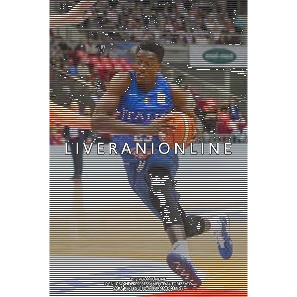 ERGO ARENA, GDANSK 02.12.2018 MISTRZOSTWA SWIATA W KOSZYKOWCE 2019 - ELIMINACJE FIBA BASKETBALL WORLD CUP CHINA 2019 - EUROPEAN QUALIFIERS POLSKA - WLOCHY POLAND - ITALY NZ AWUDU ABASS (23) Pawel Pietranik/NEWSPIX.pl --- Newspix.pl *** Local Caption *** www.newspix.pl mail us: info@newspix.pl call us: 0048 022 23 22 222 --- Polish Picture Agency by Ringier Axel Springer Poland / AGENZIA ALDO LIVERANI SAS - ITALY ONLY EDITORIAL USE ONLY - Polonia - Italia, Basket maschile qualificazione al Mondiale Cina 2019 - Gdansk Polonia 02.12.2018