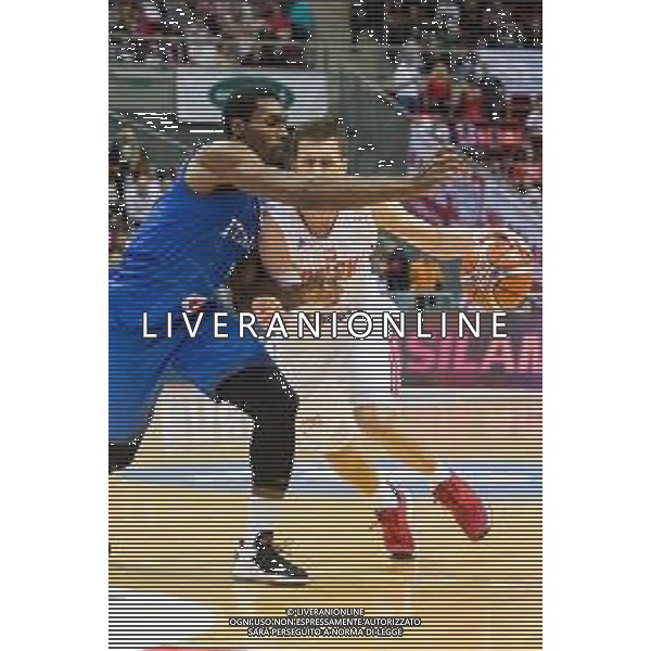 ERGO ARENA, GDANSK 02.12.2018 MISTRZOSTWA SWIATA W KOSZYKOWCE 2019 - ELIMINACJE FIBA BASKETBALL WORLD CUP CHINA 2019 - EUROPEAN QUALIFIERS POLSKA - WLOCHY POLAND - ITALY NZ PAUL BILIGHA (6), MATEUSZ PONITKA (9) Pawel Pietranik/NEWSPIX.pl --- Newspix.pl *** Local Caption *** www.newspix.pl mail us: info@newspix.pl call us: 0048 022 23 22 222 --- Polish Picture Agency by Ringier Axel Springer Poland / AGENZIA ALDO LIVERANI SAS - ITALY ONLY EDITORIAL USE ONLY - Polonia - Italia, Basket maschile qualificazione al Mondiale Cina 2019 - Gdansk Polonia 02.12.2018