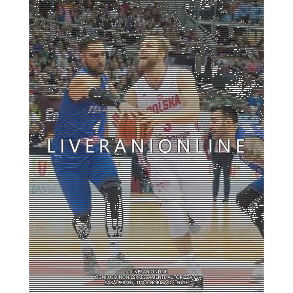 ERGO ARENA, GDANSK 02.12.2018 MISTRZOSTWA SWIATA W KOSZYKOWCE 2019 - ELIMINACJE FIBA BASKETBALL WORLD CUP CHINA 2019 - EUROPEAN QUALIFIERS POLSKA - WLOCHY POLAND - ITALY NZ PIETRO ARADORI (4), MICHAL SOKOLOWSKI (3) Pawel Pietranik/NEWSPIX.pl --- Newspix.pl *** Local Caption *** www.newspix.pl mail us: info@newspix.pl call us: 0048 022 23 22 222 --- Polish Picture Agency by Ringier Axel Springer Poland / AGENZIA ALDO LIVERANI SAS - ITALY ONLY EDITORIAL USE ONLY - Polonia - Italia, Basket maschile qualificazione al Mondiale Cina 2019 - Gdansk Polonia 02.12.2018