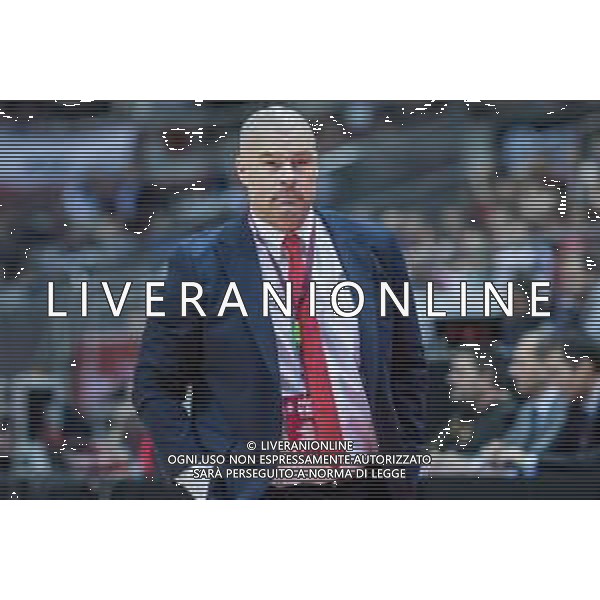 Gdansk, 02.12.2018 Koszykowka Mecz Eliminacje MS 2019. Polska - Wlochy NZ Mike Taylor trener coach , Fot. Grzegorz Jedrzejewski / 058sport.pl / NEWSPIX.PL --- Newspix.pl *** Local Caption *** www.newspix.pl mail us: info@newspix.pl call us: 0048 022 23 22 222 --- Polish Picture Agency by Ringier Axel Springer Poland / AGENZIA ALDO LIVERANI SAS - ITALY ONLY EDITORIAL USE ONLY - Polonia - Italia, Basket maschile qualificazione al Mondiale Cina 2019 - Gdansk Polonia 02.12.2018
