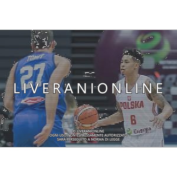 Gdansk, 02.12.2018 Koszykowka Mecz Eliminacje MS 2019. Polska - Wlochy NZ Slaughter AJ , Fot. Grzegorz Jedrzejewski / 058sport.pl / NEWSPIX.PL --- Newspix.pl *** Local Caption *** www.newspix.pl mail us: info@newspix.pl call us: 0048 022 23 22 222 --- Polish Picture Agency by Ringier Axel Springer Poland / AGENZIA ALDO LIVERANI SAS - ITALY ONLY EDITORIAL USE ONLY - Polonia - Italia, Basket maschile qualificazione al Mondiale Cina 2019 - Gdansk Polonia 02.12.2018