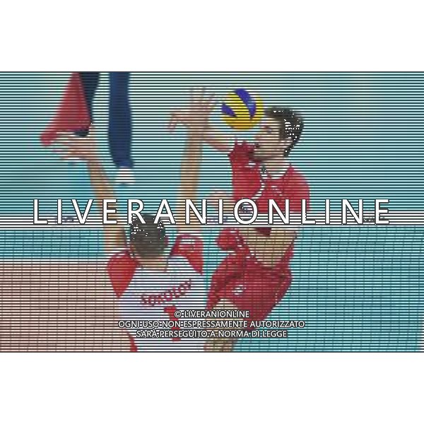 2018.12.02 Czestochowa Siatkowka FIVB Klubowe Mistrzostwa Swiata w Pilce Siatkowej Mezczyzn Polska 2018 Final Cucine Lube Civitanova - Trentino Volley N/z Luca Vettori Foto Lukasz Sobala / Press Focus 2018.12.02 Czestochowa Volleyball Mens Club World Championship Poland 2018 Final Cucine Lube Civitanova - Trentino Volley Luca Vettori Credit: Lukasz Sobala / Press Focus / NEWSPIX.PL --- Newspix.pl AG ALDO LIVERANI SAS