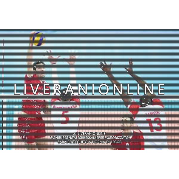 2018.12.02 Czestochowa Siatkowka FIVB Klubowe Mistrzostwa Swiata w Pilce Siatkowej Mezczyzn Polska 2018 Final Cucine Lube Civitanova - Trentino Volley N/z Luca Vettori Foto Lukasz Sobala / Press Focus 2018.12.02 Czestochowa Volleyball Mens Club World Championship Poland 2018 Final Cucine Lube Civitanova - Trentino Volley Luca Vettori Credit: Lukasz Sobala / Press Focus / NEWSPIX.PL AG ALDO LIVERANI SAS