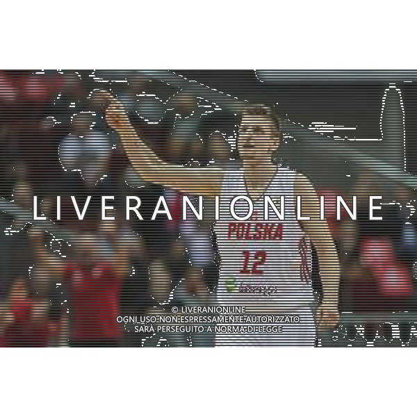 02.12.2018. GDANSK, ERGO ARENA, KOSZYKOWKA MEZCZYZN (BASKETBALL) KWALIFIKACJE MISTRZOSTW SWIATA FIBA BASKETBALL WORLD CUP FIBA 2019 (FIBA WORLD CUP 2019 QUALIFIERS) MECZ POLSKA - WLOCHY (GAME POLAND - ITALY) NZ ADAM WACZYNSKI, EMOCJE, GESTY FOTO TADEUSZ SKWIOT / CYFRASPORT / NEWSPIX.PL --- Newspix.pl AG ALDO LIVERANI SAS