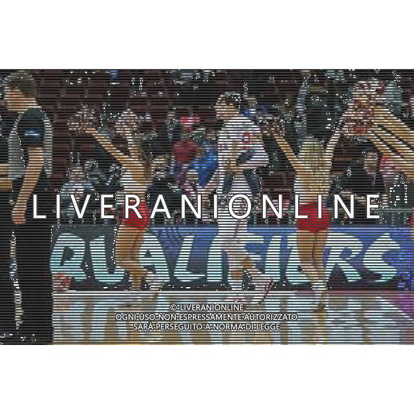 02.12.2018. GDANSK, ERGO ARENA, KOSZYKOWKA MEZCZYZN (BASKETBALL) KWALIFIKACJE MISTRZOSTW SWIATA FIBA BASKETBALL WORLD CUP FIBA 2019 (FIBA WORLD CUP 2019 QUALIFIERS) MECZ POLSKA - WLOCHY (GAME POLAND - ITALY) NZ MACIEJ LAMPE FOTO TADEUSZ SKWIOT / CYFRASPORT / NEWSPIX.PL --- Newspix.pl AG ALDO LIVERANI SAS