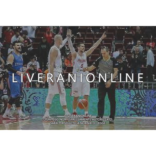 02.12.2018. GDANSK, ERGO ARENA, KOSZYKOWKA MEZCZYZN (BASKETBALL) KWALIFIKACJE MISTRZOSTW SWIATA FIBA BASKETBALL WORLD CUP FIBA 2019 (FIBA WORLD CUP 2019 QUALIFIERS) MECZ POLSKA - WLOCHY (GAME POLAND - ITALY) NZ MACIEJ LAMPE, MATEUSZ PONITKA, RADOSC, EMOCJE, GESTY FOTO TADEUSZ SKWIOT / CYFRASPORT / NEWSPIX.PL --- Newspix.pl AG ALDO LIVERANI SAS