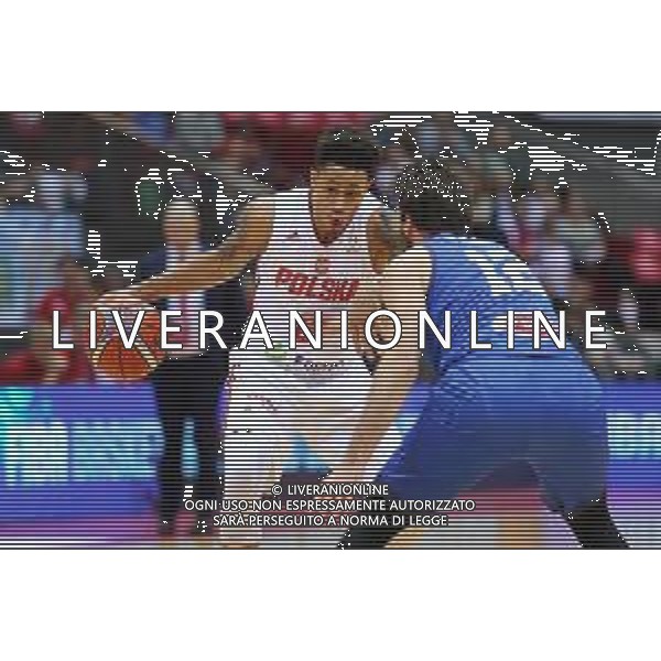 2018.12.02 Gdansk Mecz kwalifikacyjny do Mistrzostw Swiata Chiny 2019 Polska - Wlochy N/z AJ Slaughter Foto Piotr Matusewicz / PressFocus 2018.12.02 Gdansk Basketball Qualification match World Cup China 2019 Poland - Italy AJ Slaughter Credit: Piotr Matusewicz / PressFocus / NEWSPIX.PL --- Newspix.pl AG ALDO LIVERANI SAS
