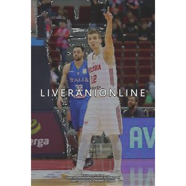 2018.12.02 Gdansk Mecz kwalifikacyjny do Mistrzostw Swiata Chiny 2019 Polska - Wlochy N/z Adam Waczynski Foto Piotr Matusewicz / PressFocus 2018.12.02 Gdansk Basketball Qualification match World Cup China 2019 Poland - Italy Adam Waczynski Credit: Piotr Matusewicz / PressFocus / NEWSPIX.PL --- Newspix.pl AG ALDO LIVERANI SAS