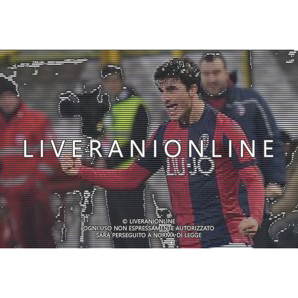 Bologna - Crotone Quarto Turno Coppa Italia Tim Cup 04.12.2018 nella foto esultanza dopo il gol di Riccardo Orsolini ©Optimafoto / AGENZIA ALDO LIVERANI SAS
