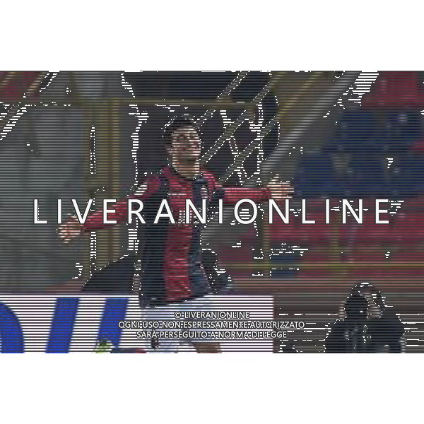 Bologna - Crotone Quarto Turno Coppa Italia Tim Cup 04.12.2018 nella foto esultanza dopo il gol di Riccardo Orsolini ©Optimafoto / AGENZIA ALDO LIVERANI SAS