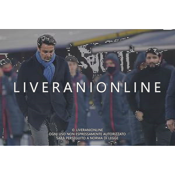 Bologna - Crotone Quarto Turno Coppa Italia Tim Cup 04.12.2018 nella foto delusione di Massimo Oddo ©Optimafoto / AGENZIA ALDO LIVERANI SAS