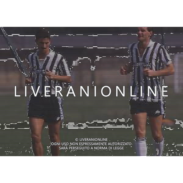 RETROSPETTIVA SERGIO BRIO CALCIATORE NELLA FOTO SERGIO BRIO CON IAN RUSH AG ALDO LIVERANI SAS