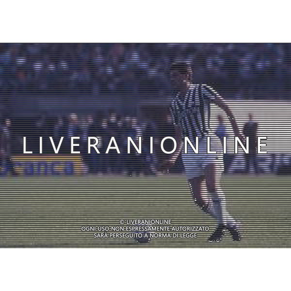 RETROSPETTIVA SERGIO BRIO CALCIATORE NELLA FOTO SERGIO BRIO CON LA MAGLIA DELLA JUVENTUS AG ALDO LIVERANI SAS