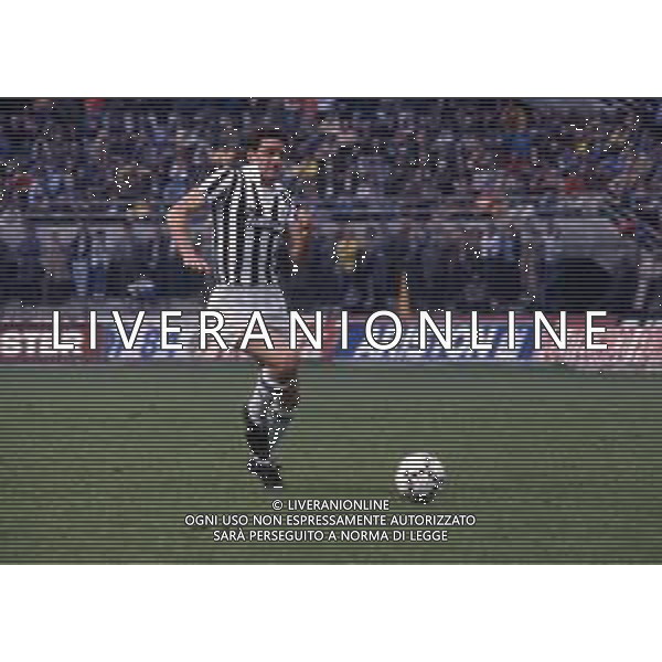 RETROSPETTIVA SERGIO BRIO CALCIATORE NELLA FOTO SERGIO BRIO CON LA MAGLIA DELLA JUVENTUS AG ALDO LIVERANI SAS