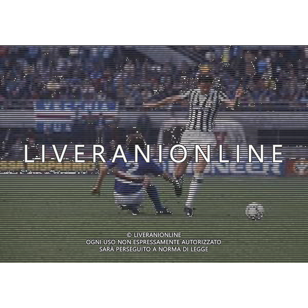 RETROSPETTIVA SERGIO BRIO CALCIATORE NELLA FOTO SERGIO BRIO CON LA MAGLIA DELLA JUVENTUS AG ALDO LIVERANI SAS