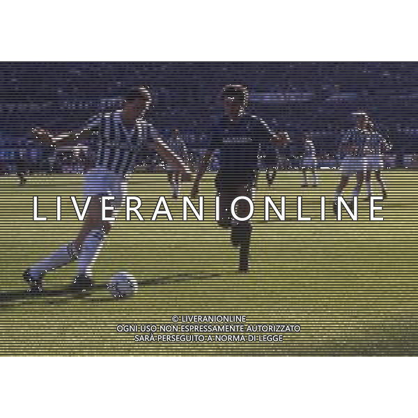 RETROSPETTIVA SERGIO BRIO CALCIATORE NELLA FOTO SERGIO BRIO CON LA MAGLIA DELLA JUVENTUS AG ALDO LIVERANI SAS