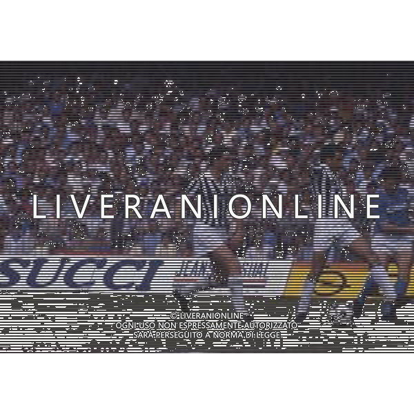 RETROSPETTIVA SERGIO BRIO CALCIATORE NELLA FOTO SERGIO BRIO CON LA MAGLIA DELLA JUVENTUS AG ALDO LIVERANI SAS