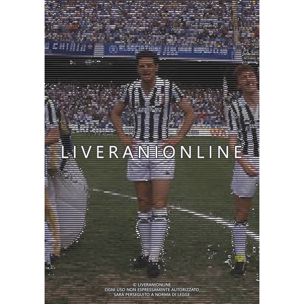 RETROSPETTIVA SERGIO BRIO CALCIATORE NELLA FOTO SERGIO BRIO CON LA MAGLIA DELLA JUVENTUS AG ALDO LIVERANI SAS