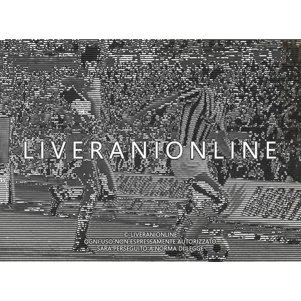 RETROSPETTIVA SERGIO BRIO CALCIATORE NELLA FOTO SERGIO BRIO CON LA MAGLIA DELLA JUVENTUS AG ALDO LIVERANI SAS