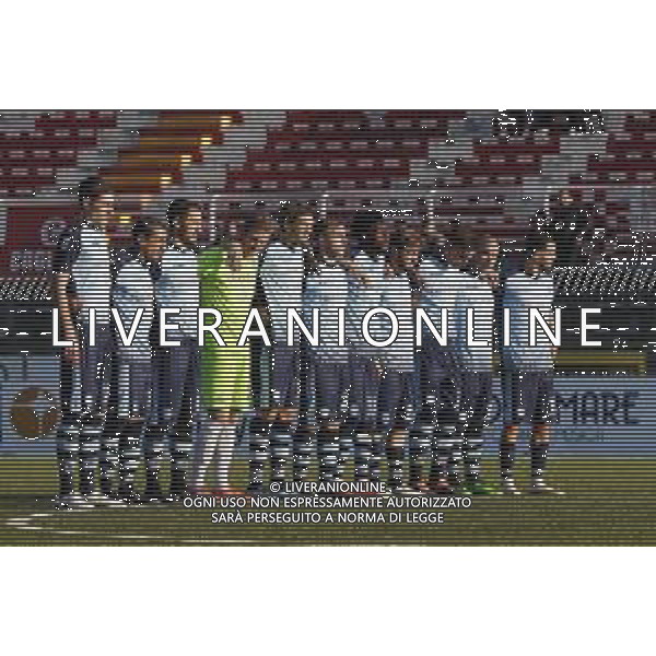 Rimini - Albinoleffe Campionato di calcio serie C girone B 08/12/2018 nella foto: la formazione dell\' Albinoleffe ©Claudio Zamagni/Agenzia Aldo Liverani